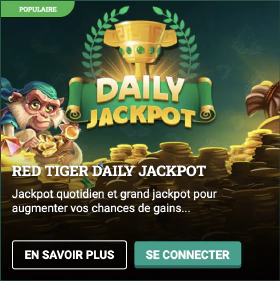 Jackpot quotidien sur Cresus Casino