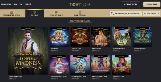 Le site web a un design et un système de navigation futuristes, commode et intuitif